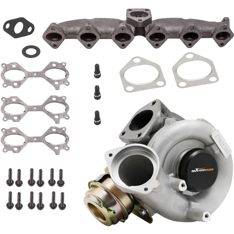 foto del prodotto kit 753392 turbocompressore 1162779177 collettore for bmw x5 3.0 e53 160kw 218hp