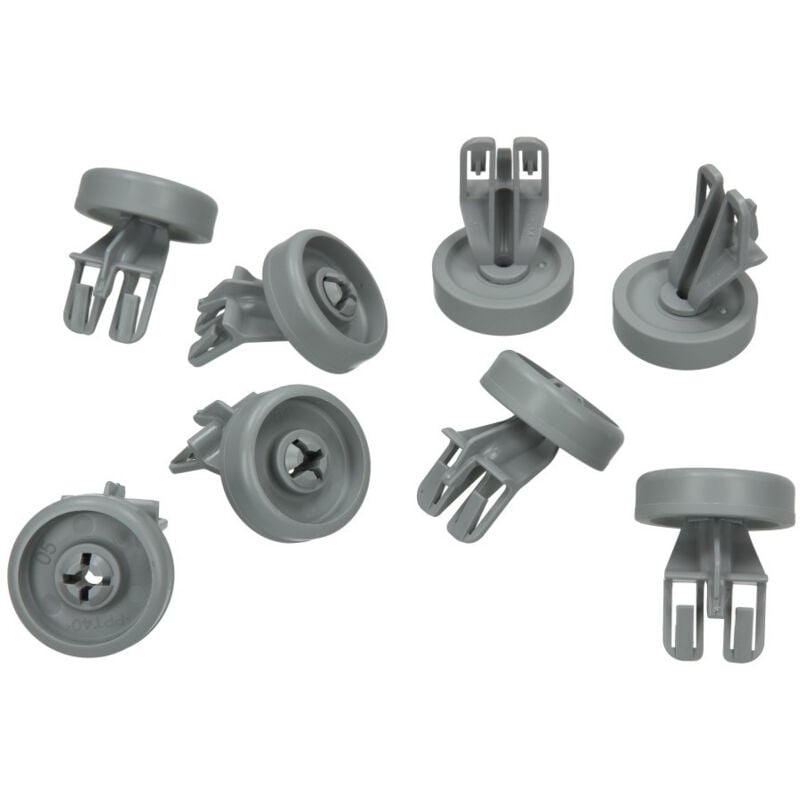 foto del prodotto kit 8pz ruote con supporto cesto lavastoviglie whirlpool ignis