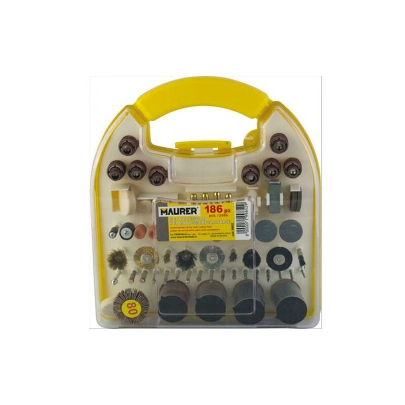 foto del prodotto kit accesorios multiherramienta 186 piezas 