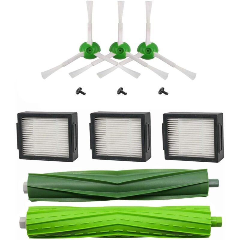 foto del prodotto kit accessori compatibile con filtri e spazzole serie i3 i3 i4 i7 i7 e5 e6 e7 per aspirapolvere