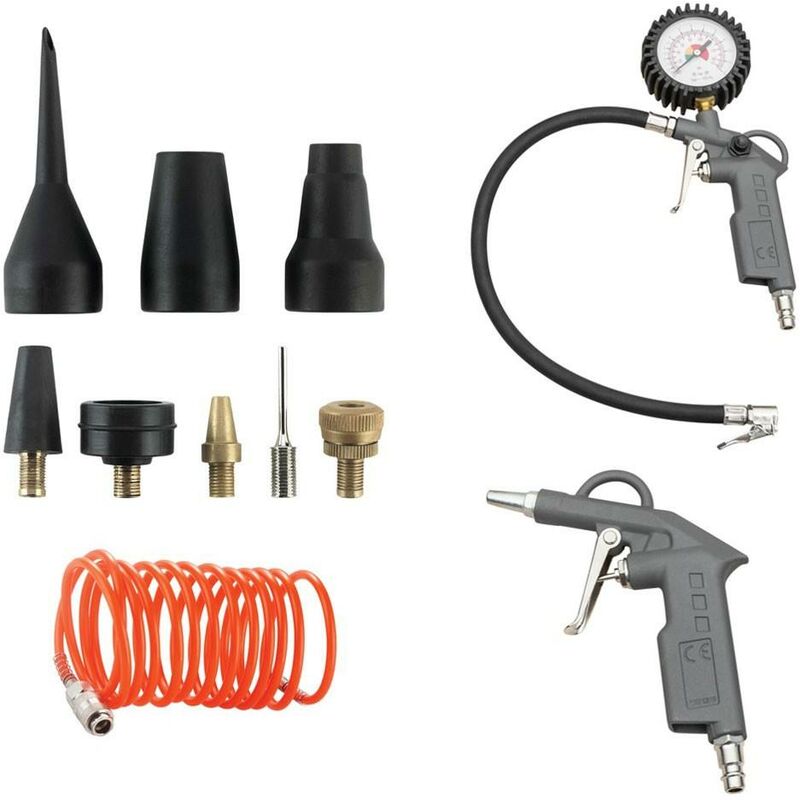 foto del prodotto kit accessori per compressore 11 pezzi zipper zi comzub11