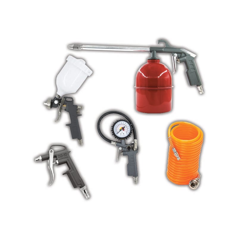 foto del prodotto kit accessori per compressore ideal star 5 pezzi