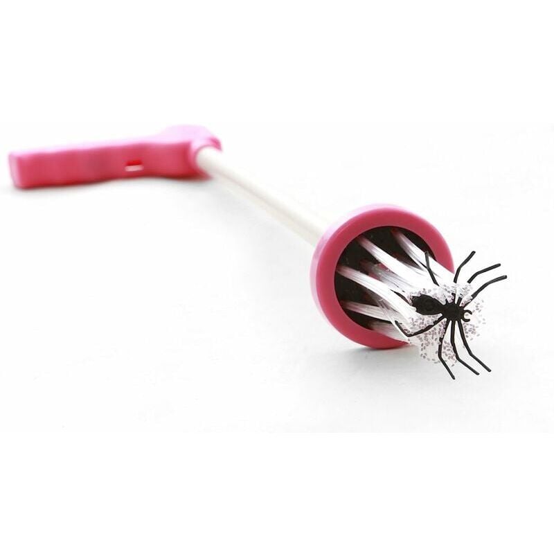 foto del prodotto kit acchiapparagni da 1 pezzo per catturare ragni, rosa, standard