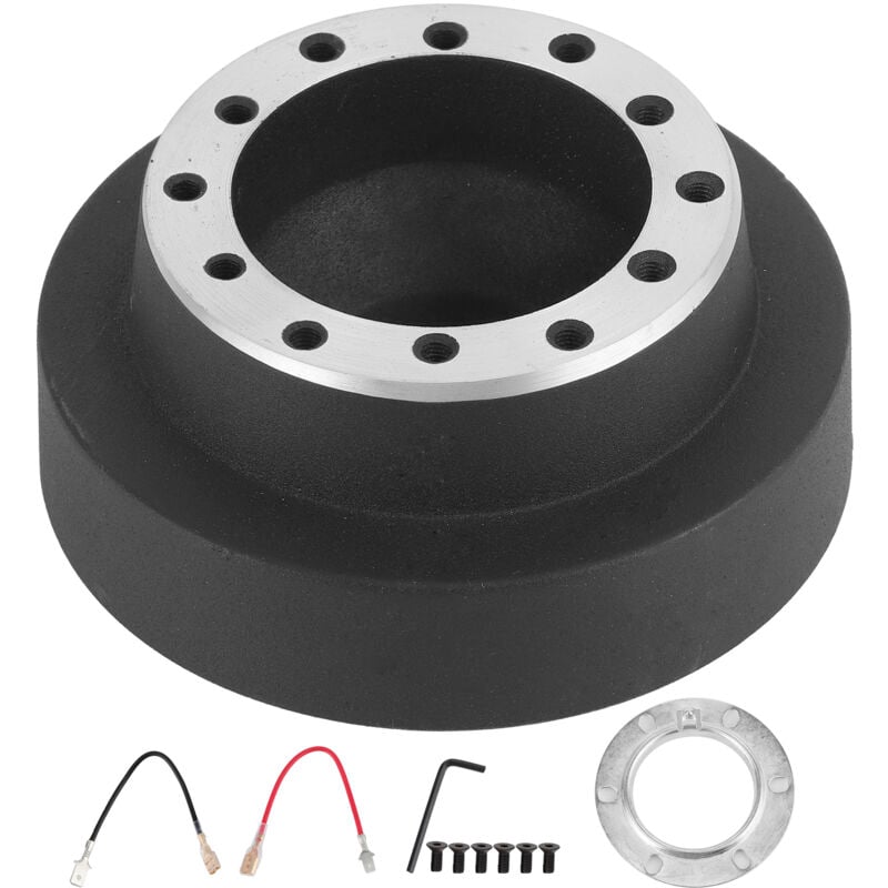 foto del prodotto kit adattatore mozzo volante di ricambio accessorio per refitting auto adatto per e46 momo omp nrg eosnow