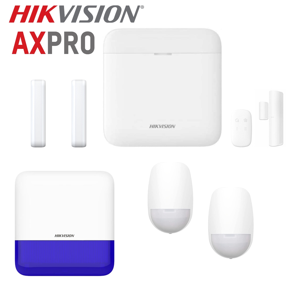 foto del prodotto kit allarme antifurto wireless hikvision ax pro senza fili