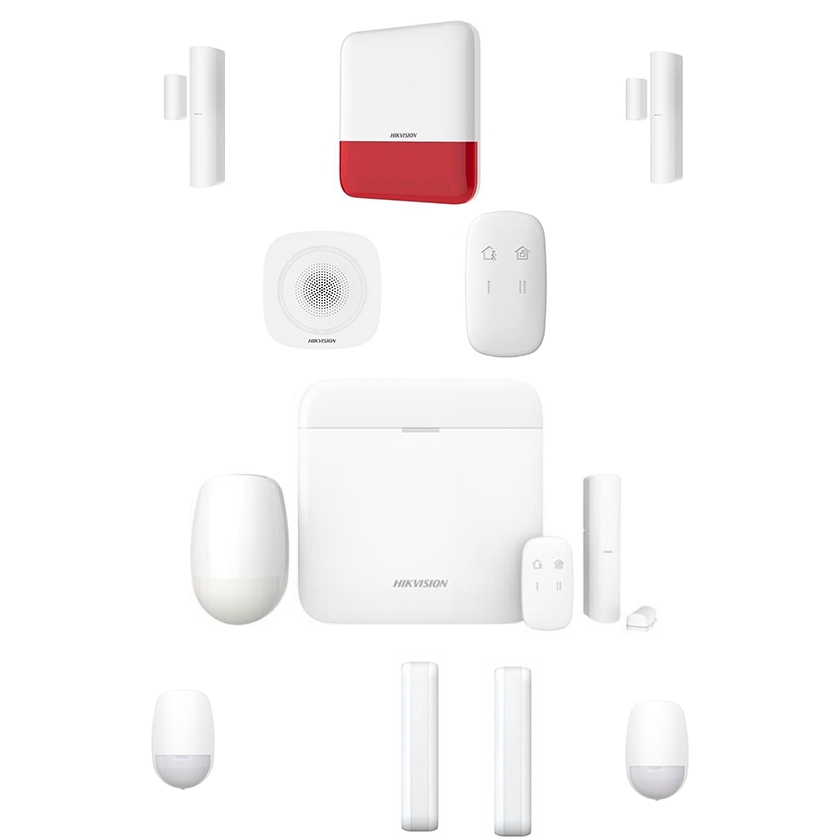foto del prodotto kit allarme casa antifurto wireless ax pro hikvision gsm senza fili negozio