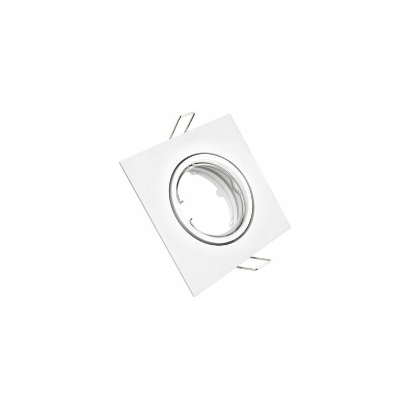 foto del prodotto kit anello altalena quadrato in matel bianco