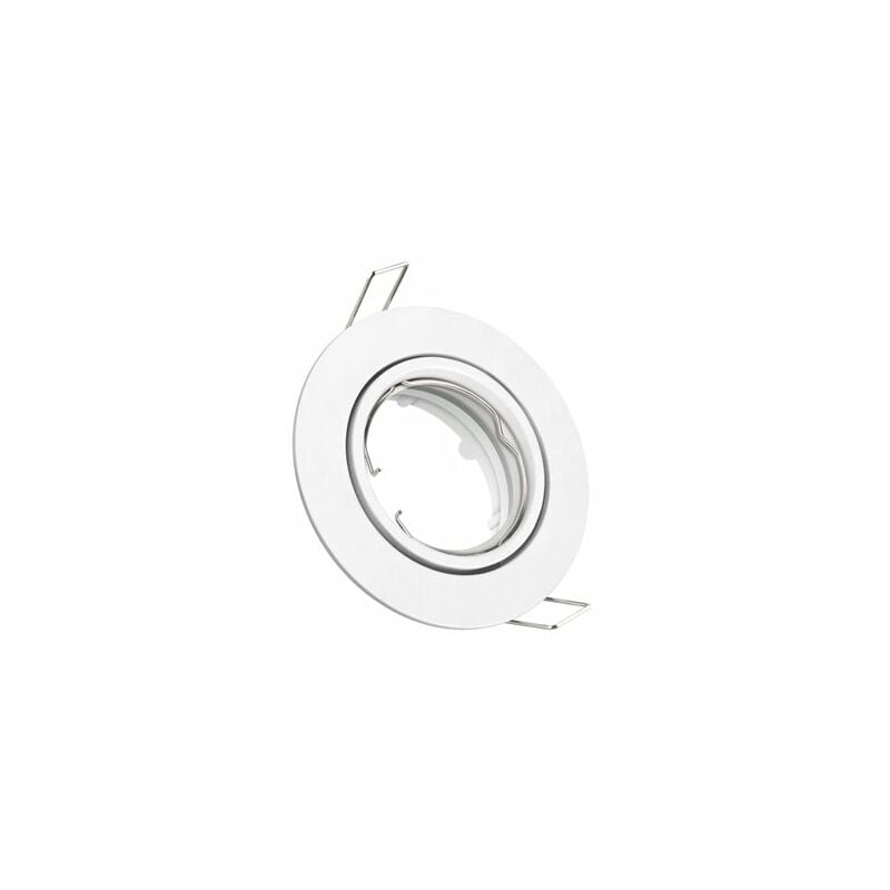 foto del prodotto kit anello oscillante rotondo bianco in matel