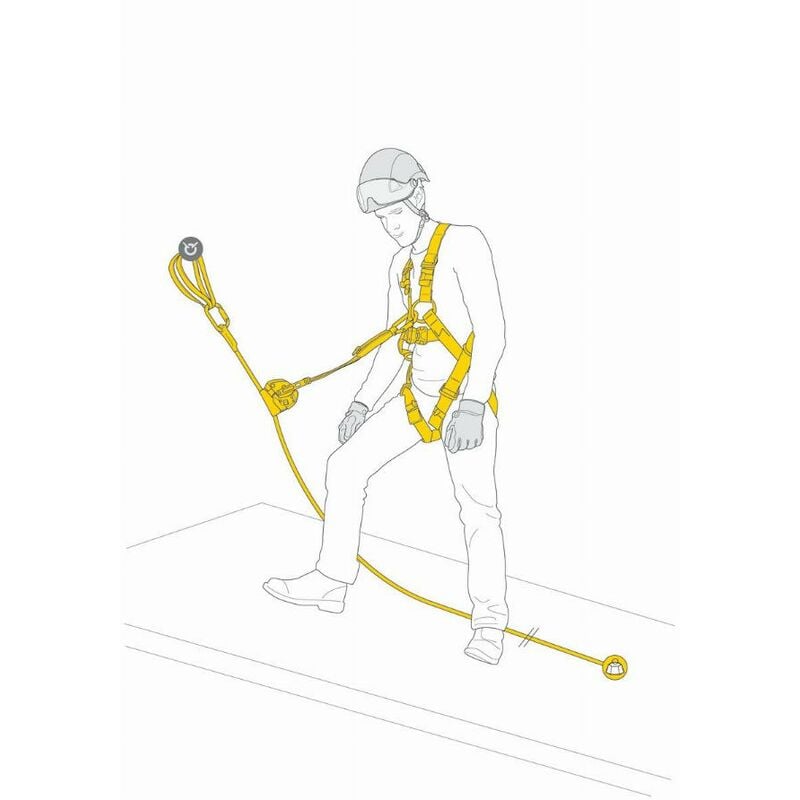 foto del prodotto kit anticaduta asap lock anticaduta 10m petzl t.1 k094aa00