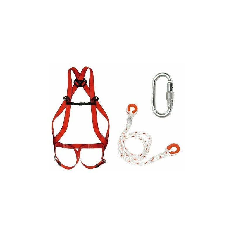 foto del prodotto kit anticaduta completo da lavoro imbracatura per piattaforme mobili climax