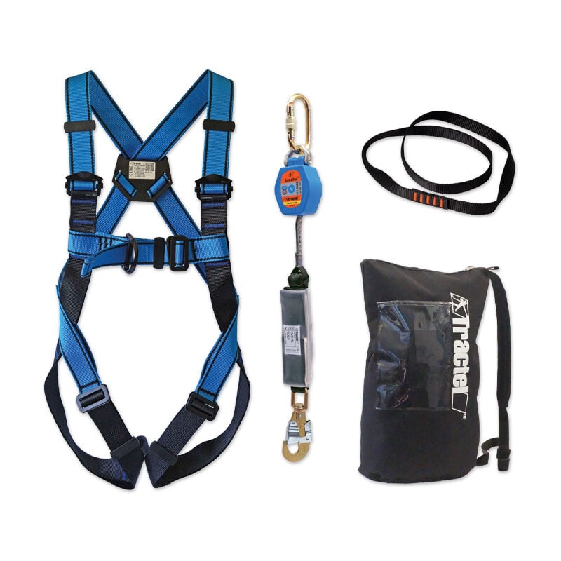 foto del prodotto kit anticaduta ht22 + blocfor 1,8 + anello as19s tractel 67472