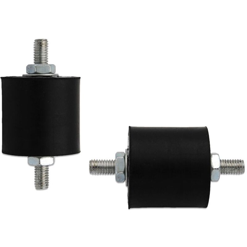 foto del prodotto kit antivibranti 40x40 mm per staffe con inserti metallici filettati m8 4 pz. 00000011222