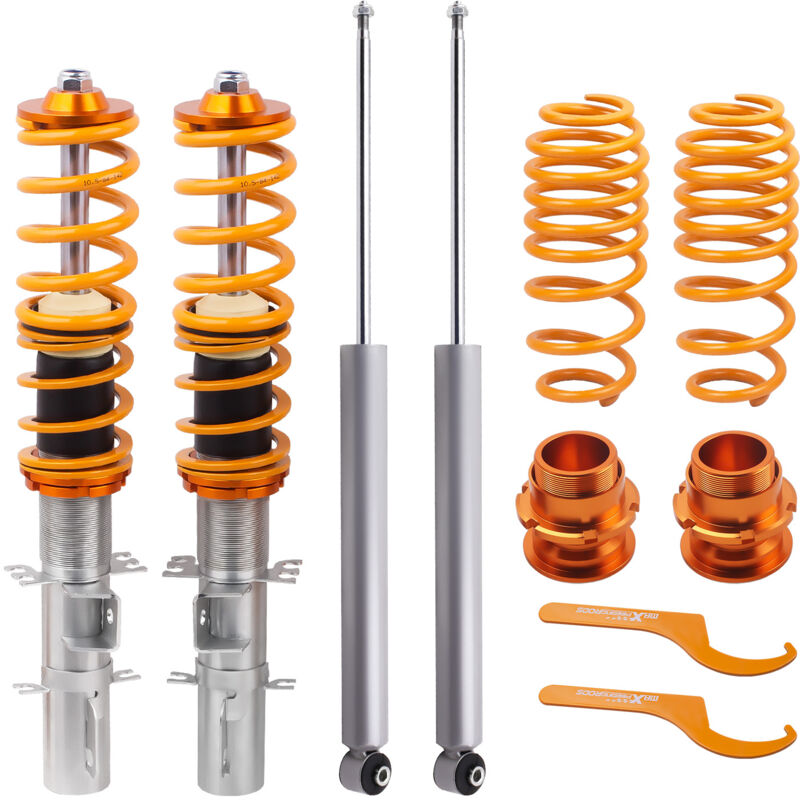 foto del prodotto kit assetto a ghiera ammortizzatori for audi tt 8n seat leon cupra 1.8 1.8t
