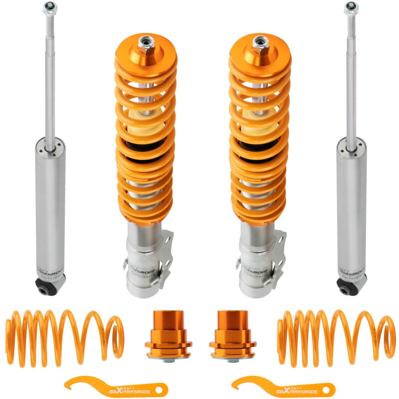foto del prodotto kit assetto a ghiera ammortizzatori for vw lupo 1998 2005 1.4 1.6 tdi gti fsi