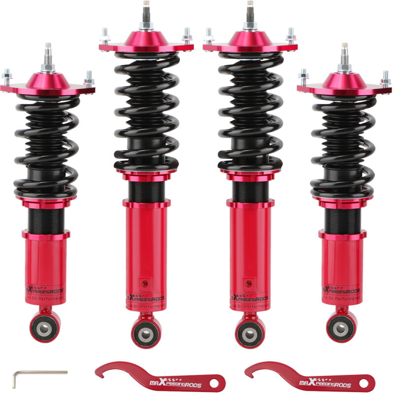 foto del prodotto kit assetto regolabile a ghiera for mazda miata mx5 mx 5 na nb coilovers 1.6 1.8