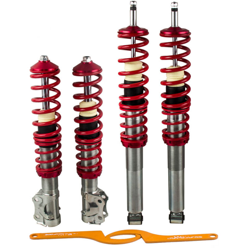 foto del prodotto kit assetto regolabile a ghiera for vw golf 2 3 gti tdi jetta mk2 vento corrado