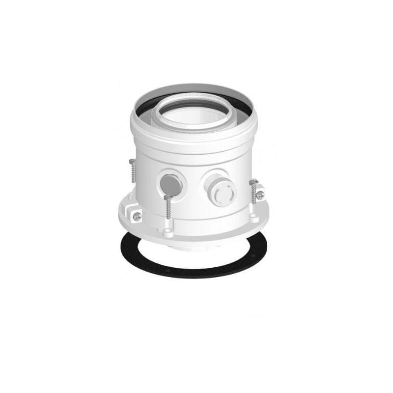 foto del prodotto kit attacco verticale coassiale 100/60 ferroli 041083x0