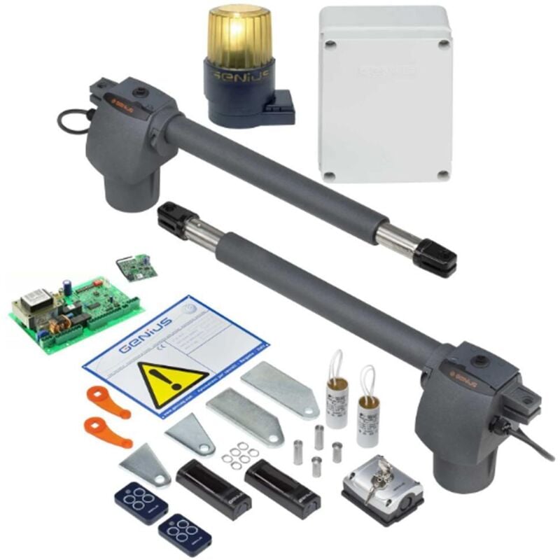 foto del prodotto kit automazione cancelli a 2 battenti faac gb300 max 3m 51701273