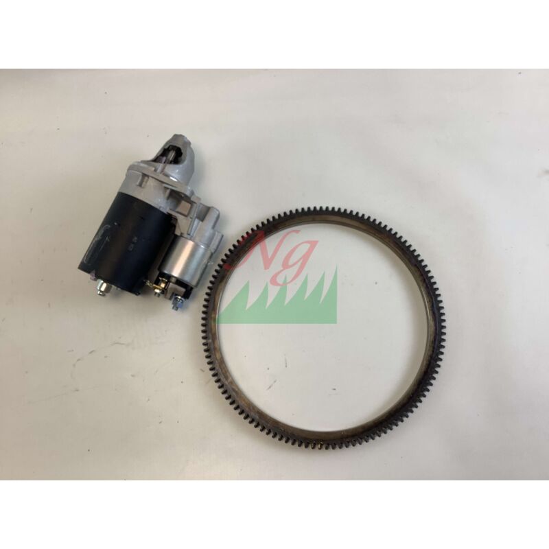 foto del prodotto kit avviamento elettrico base motore diesel ruggerini rf130 rf140 acme adn60