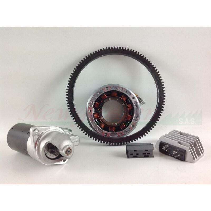 foto del prodotto kit avviamento elettrico con regolatore motore diesel lombardini 15ld400 15ld440