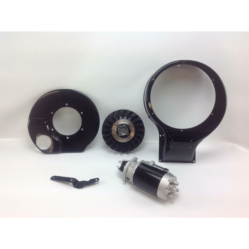 foto del prodotto kit avviamento elettrico con volano motore diesel lombardini 4ld lda100 lda820