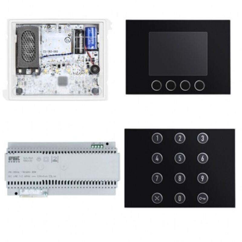 foto del prodotto kit base digitale impianto audio alpha urmet cod. 1783 723 