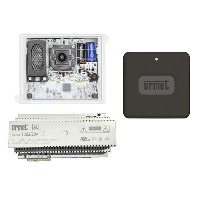 foto del prodotto kit base impianto 2voice video con alpha ed attuatore bluetooth sclak urmet 1783 725