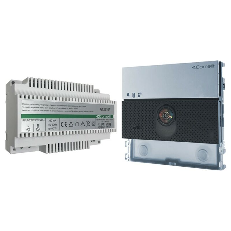 foto del prodotto kit base impianto audio e video comelit ultra simplebus 2 ut9000