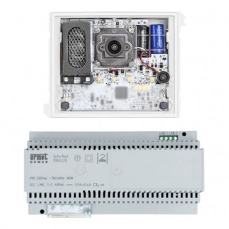 foto del prodotto kit base impianto video 2voice alpha urmet cod. 1783 724 