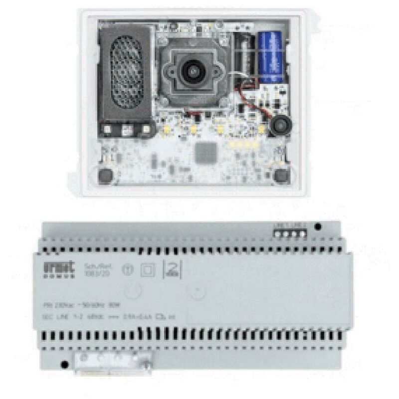 foto del prodotto kit base impianto video, alpha, sistema 2voice urmet 1783 724