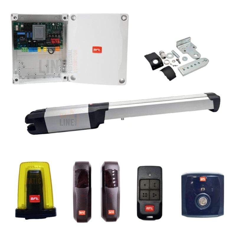 foto del prodotto kit bft phobos ac b25 automazione cancello un anta battente 230v 2,5mt ml049