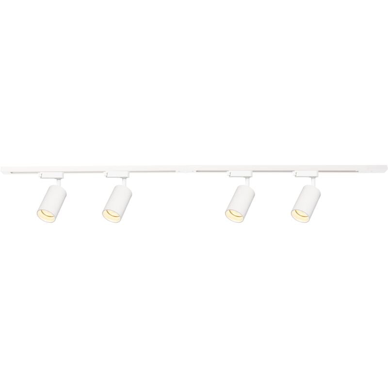foto del prodotto kit binario tubolare bianco 4xgu10 1,5 m