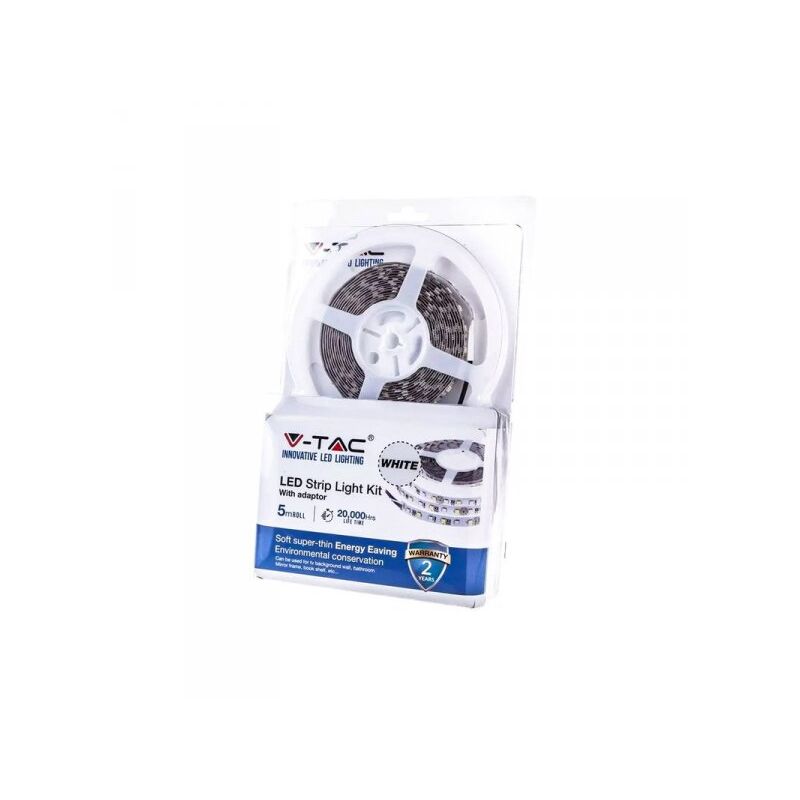 foto del prodotto kit bobina led con alimentatore incluso 12v 18w 4000k 3,6w m 5m roll sku 2351