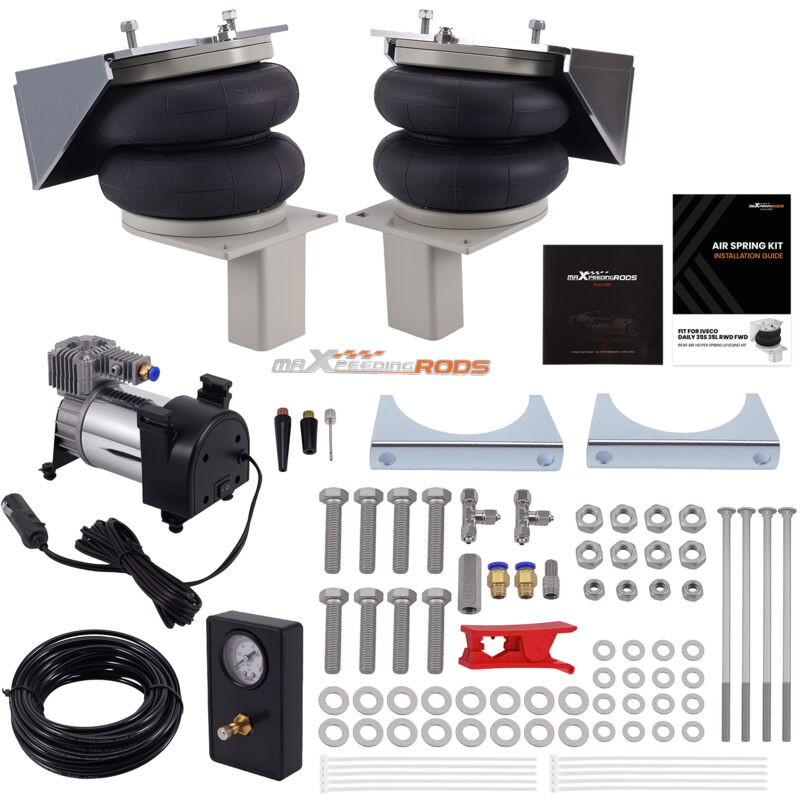 foto del prodotto kit borsa molla sospensioni pneumatiche compressore for iveco daily 35s 35l