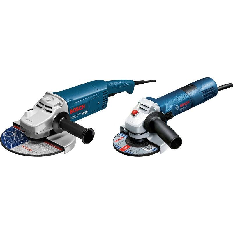 foto del prodotto kit bosch smerigliatrice gws 20 230 p 230 gws 880 125 06018c1108