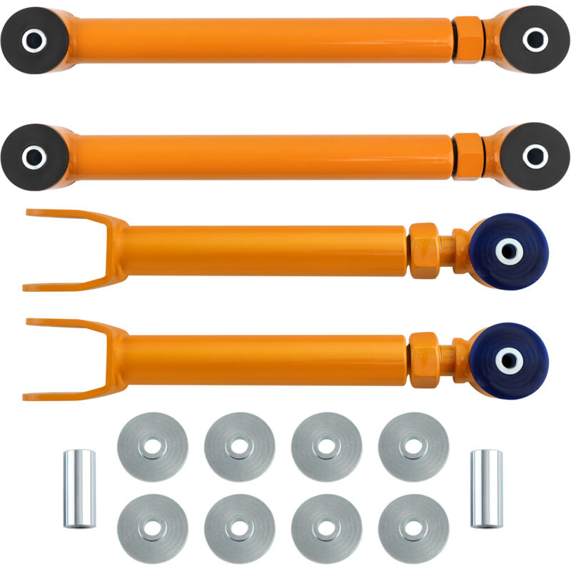 foto del prodotto kit bracci di controllo anteriore superiore posteriore inferiore for jeep wj