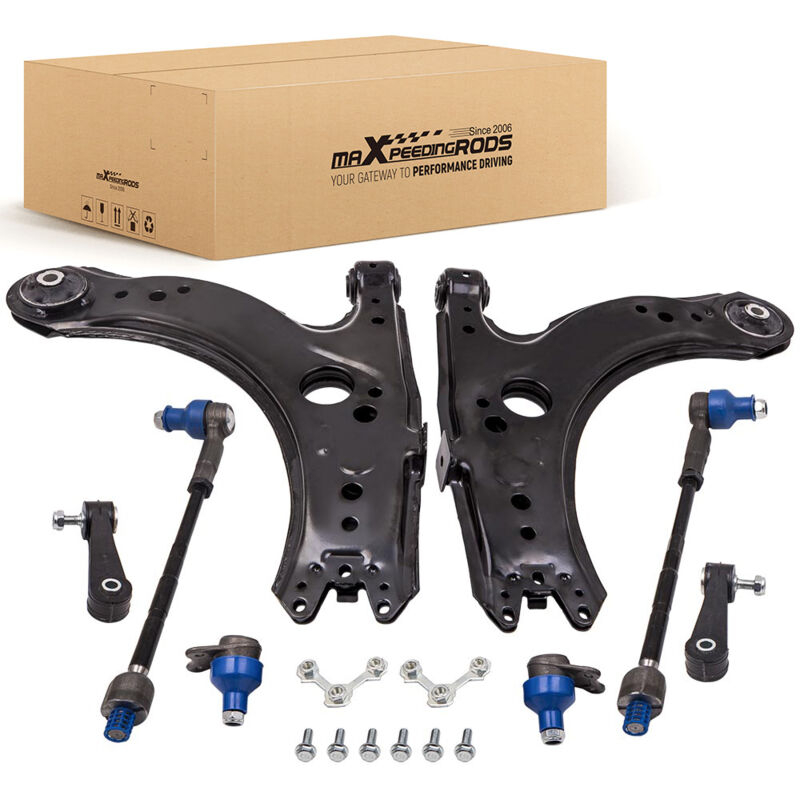 foto del prodotto kit bracci sospensione ammortizzatori anteriore sx dx for vw golf 4 bora 1j