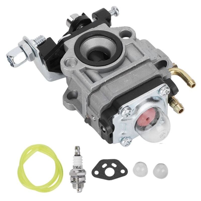 foto del prodotto kit carburatore da 10 mm, per decespugliatore 1e34f 1e36f tu26 tl26 26cc 33cc
