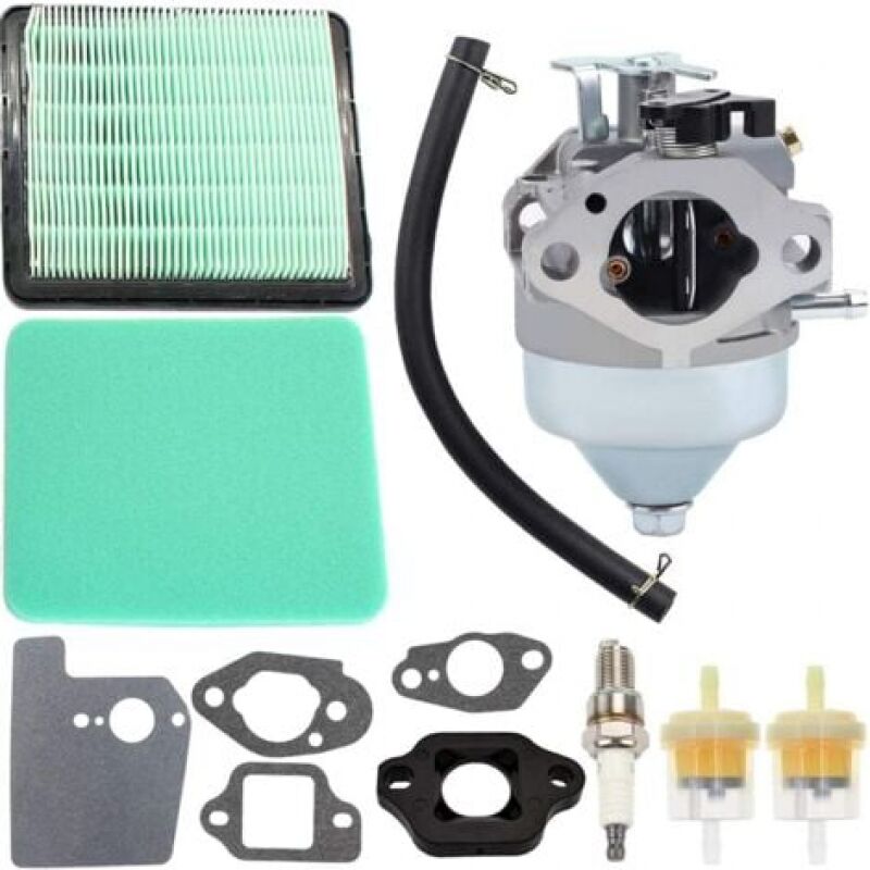 foto del prodotto kit carburatore gcv190 per motori di tosaerba honda gc190 gcv190a gv190la hrb217 hrx217 hrx217k1 hrx217k2. sostituisce 6100 z0y 813 16100 z0y 812