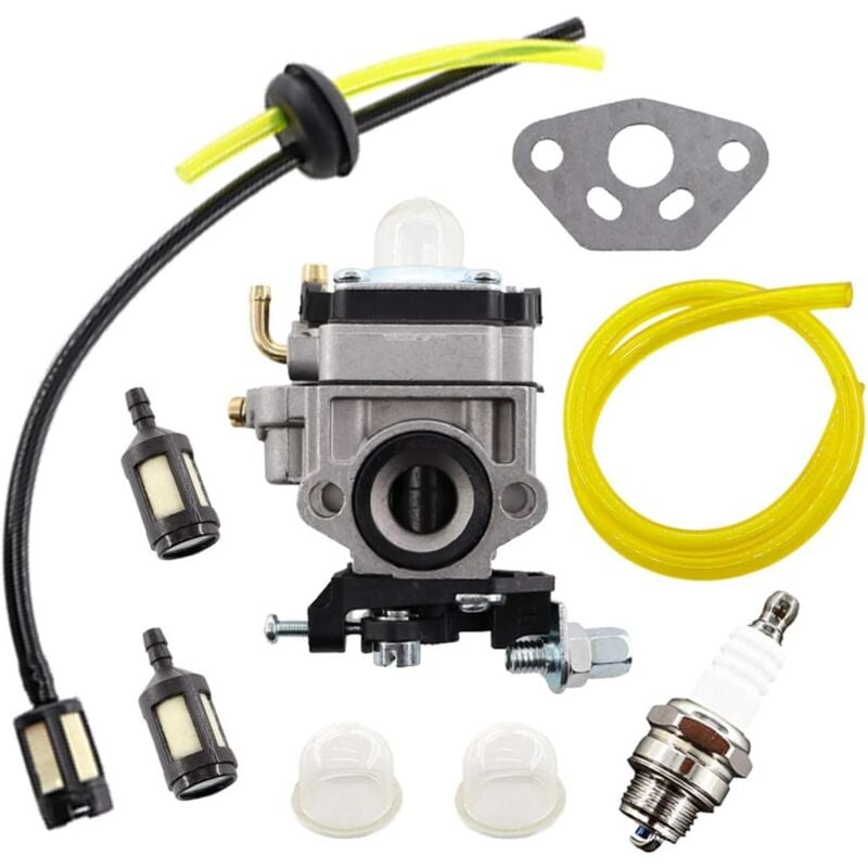 foto del prodotto kit carburatore per decespugliatore al ko bc410 bc4535 bc 4125, filtro carburante per motore e tosaerba