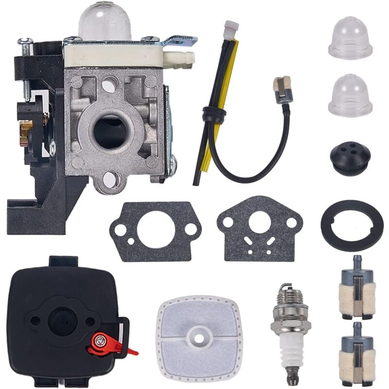 foto del prodotto kit carburatore per decespugliatore echo srm 225 gt225 gt225i pe225 pas225 shc225 ppf225 srm225i srm225sb srm225u gt225l gt225sf ppf235es ppt235es
