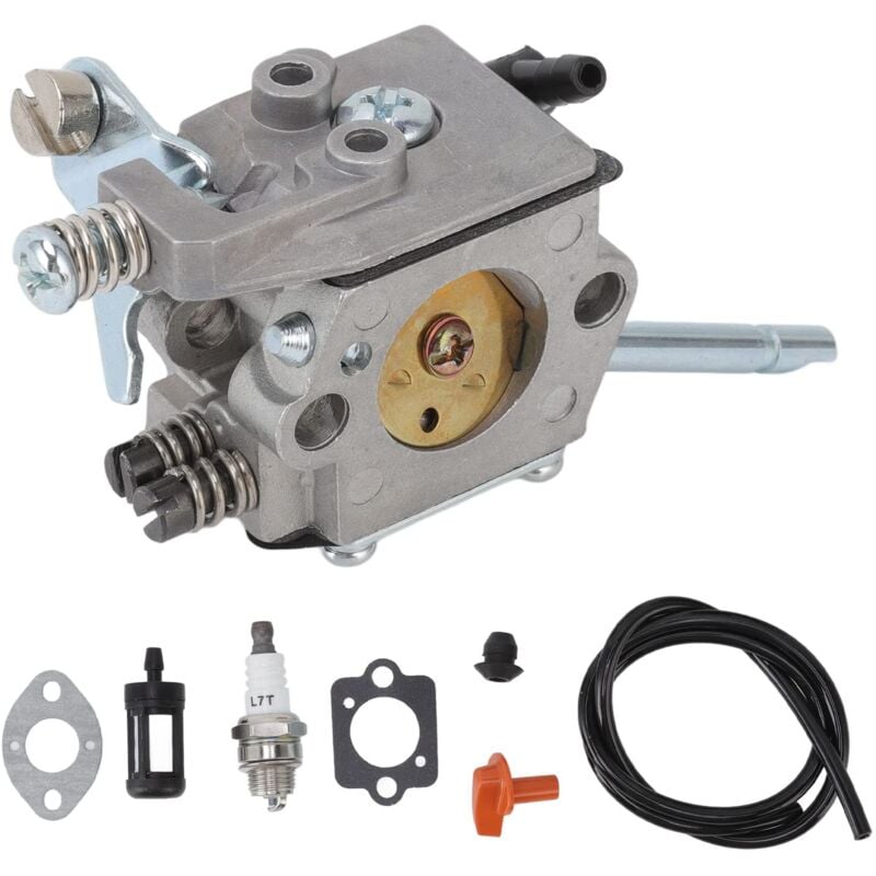 foto del prodotto kit carburatore per decespugliatore wt 45, wt 45 1, wt 45a per fs48 fs52 fs66 fs81 fs106 br400 zoternen