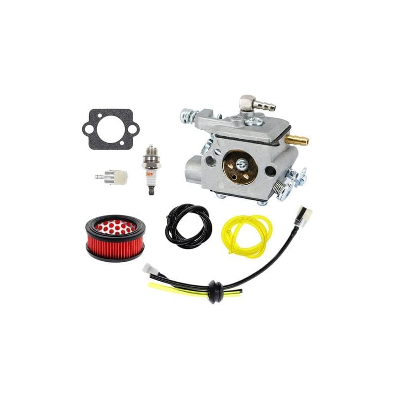 foto del prodotto kit carburatore, per echo cs 370 cs 400 a021001921 a021001920 sostituzione carburatore walbro wt 985
