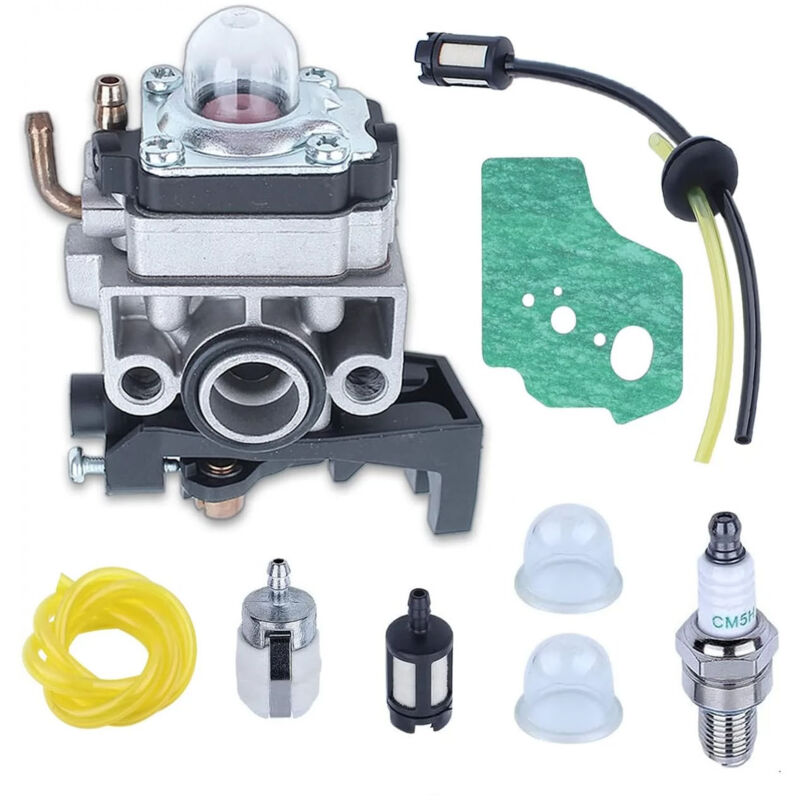 foto del prodotto kit carburatore per motore honda gx25 gx35 fg110 hht35 hht25, carburatore guarnizione filtro tubo del carburante filtro dell aria candela 