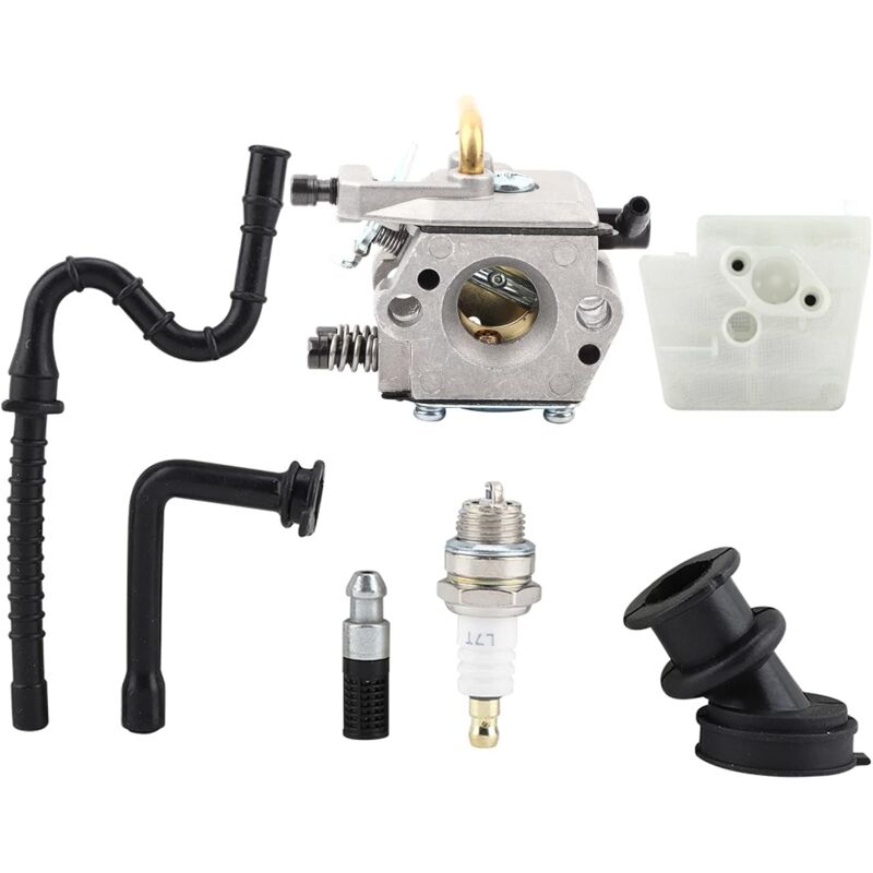 foto del prodotto kit carburatore per motosega 024 026 ms240 ms260 ms 240 260 wt194, parti di ricambio, set di accessori per filtro aria carburatore e tubo flessibile