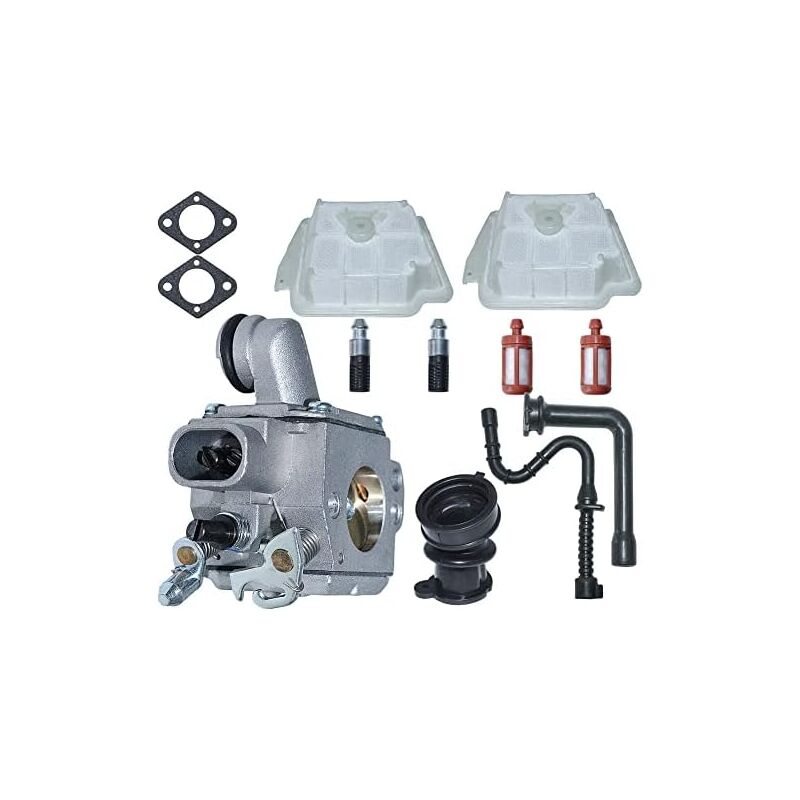 foto del prodotto kit carburatore, per motosega stihl ms361 ms 361, 1135 120 0601, 1135 141 2200, 1128 358 7701, 1122 647 9400, 1135 120 1601.