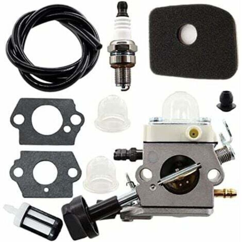 foto del prodotto kit carburatore per soffiatore per foglie stihl sh56 sh56c sh86 sh86c bg86 bg86c bg86ce bg86z bg86cez zama c1m s261b, 4241 120 0616, 4241 120 0607