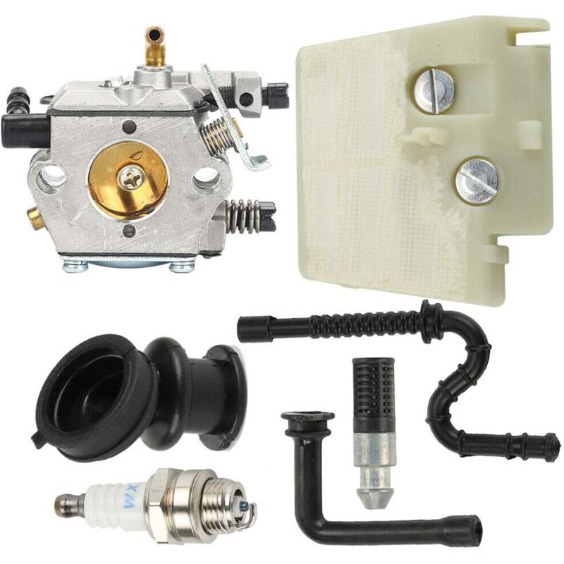 foto del prodotto kit carburatore per stihl 026 ms260 ms240 240 walbro wt 194 e filtro aria per candela