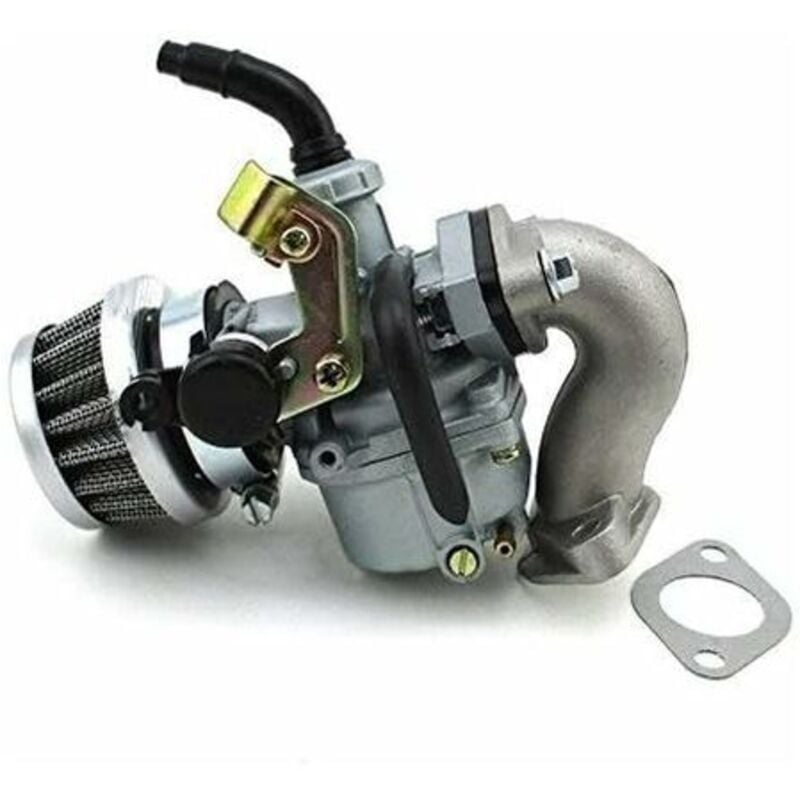 foto del prodotto kit carburatore pz19 per quad, atv e dirt bike taotao sunl 50cc, 70cc, 90cc, 110cc carburatore per pocket bike da 19 mm