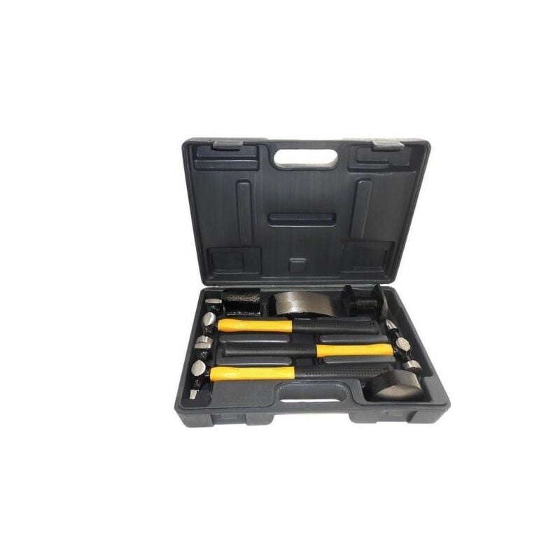 foto del prodotto kit carrozziere martelli tassi riparazione auto valigetta 7pz
